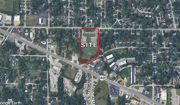 photo of site near Highway 40.